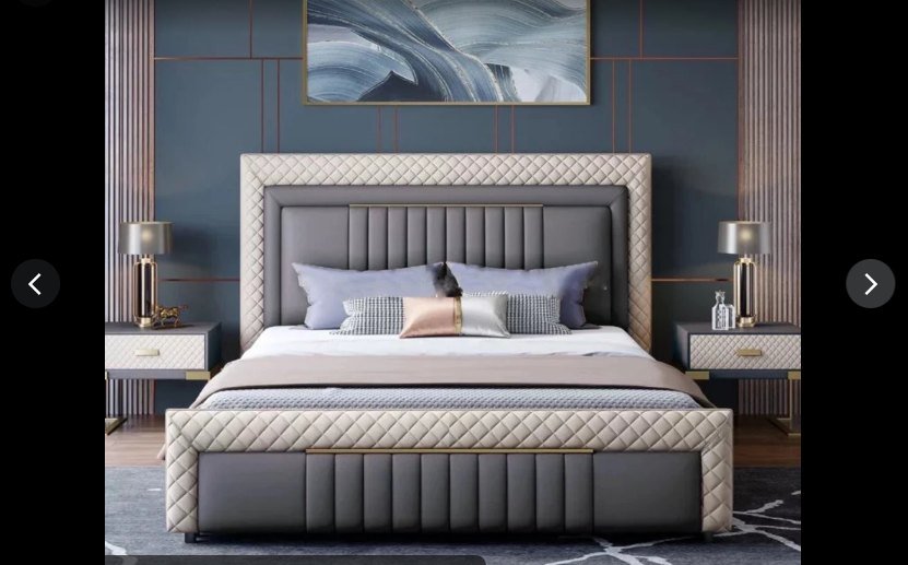 Bedroom with diamond-cove false ceiling